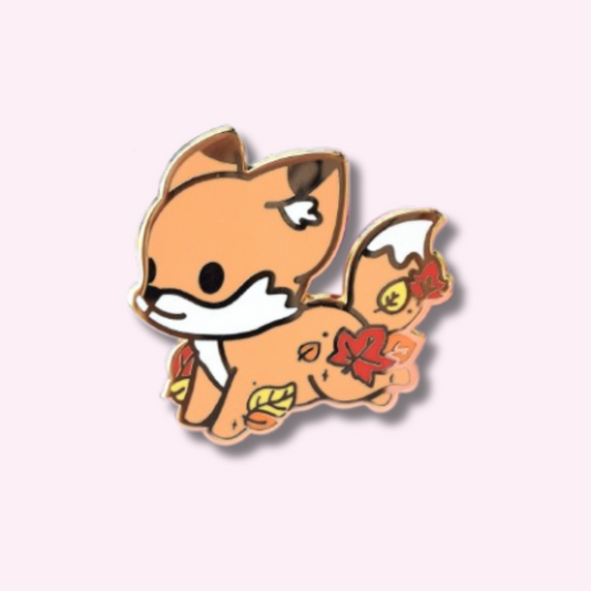 Fox Enamel Pin