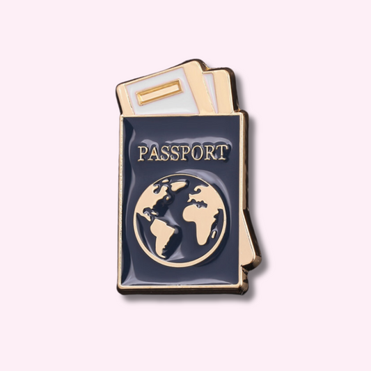 Passport Enamel Pin