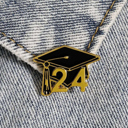 Graduation Hat Class of 2024 Enamel Pin