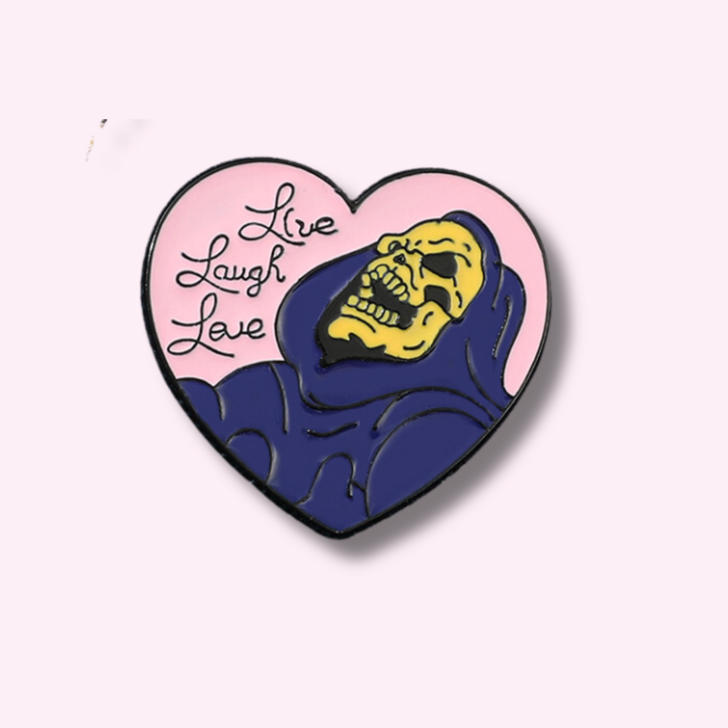 Live Laugh Love Enamel Pin