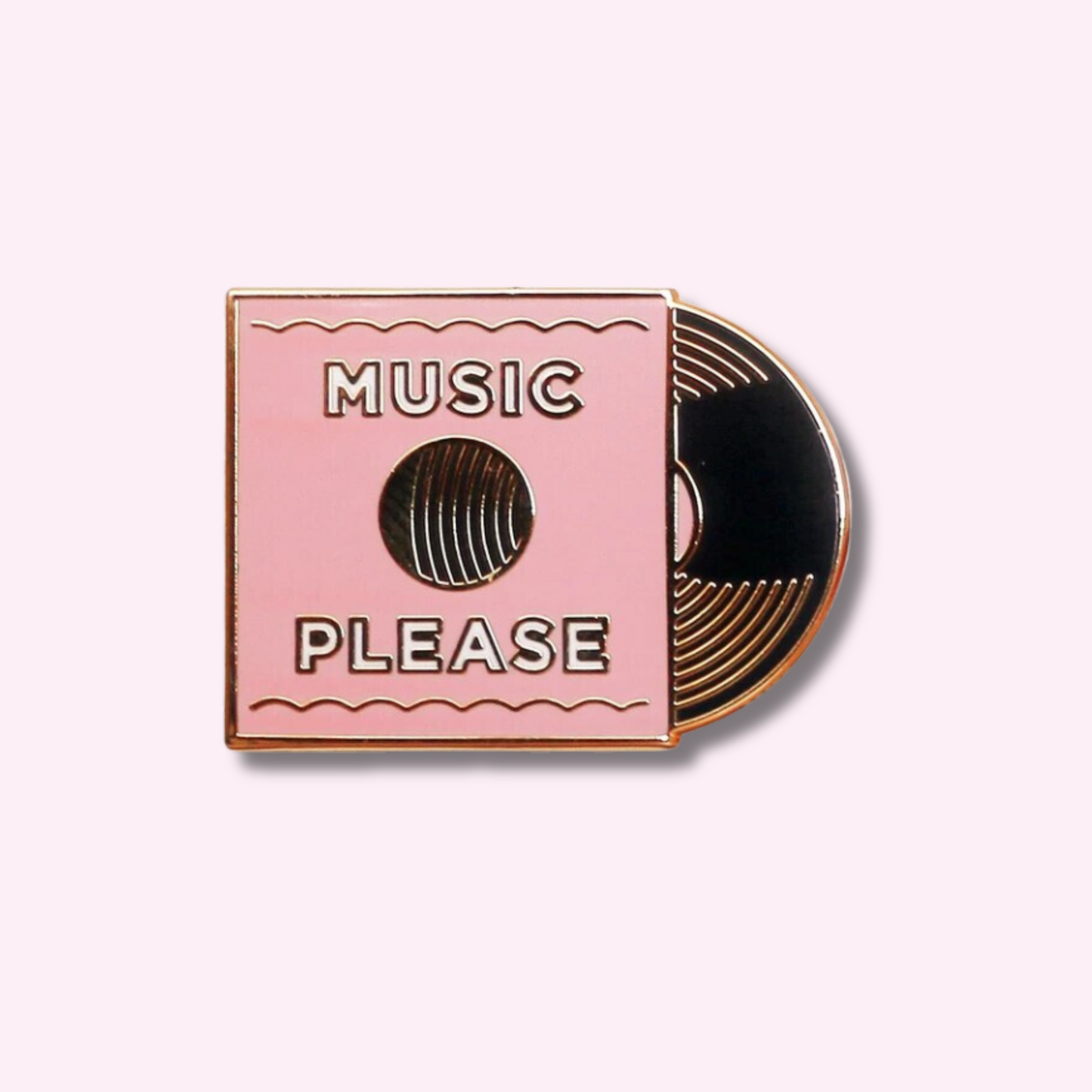 Music Please Enamel Pin