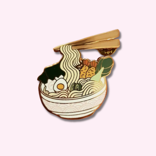 Pho Bowl Enamel Pin