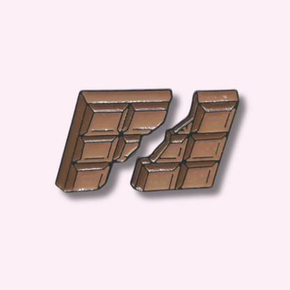 Chocolate Bar Enamel Pin