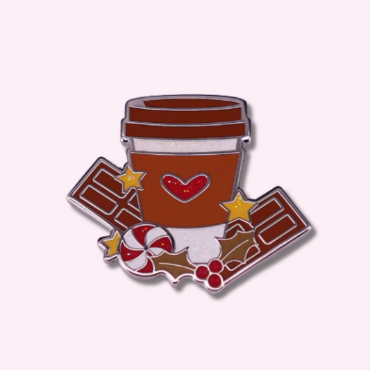 Hot Chocolate Enamel Pin