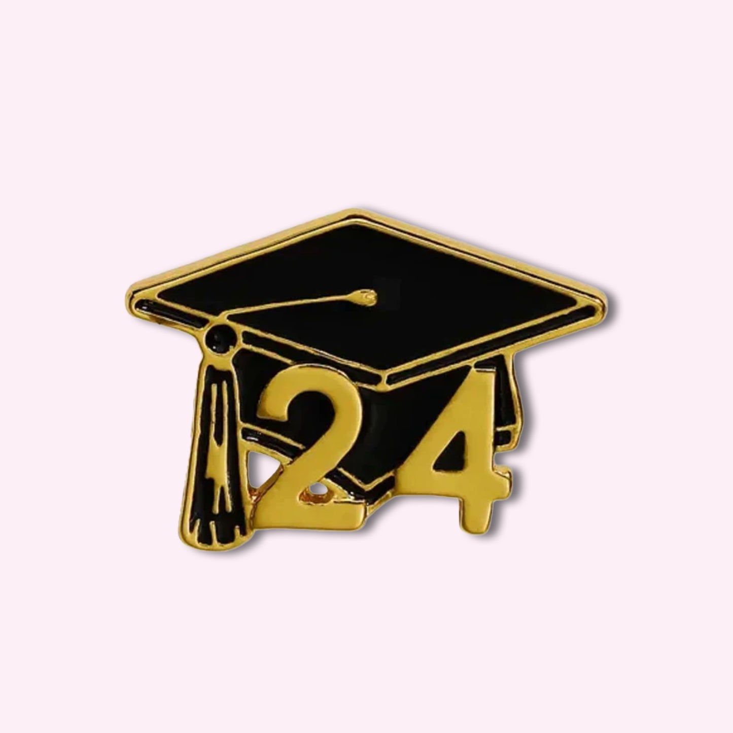 Graduation Hat Class of 2024 Enamel Pin